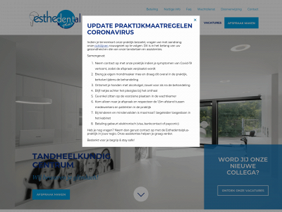 esthedentalplus.be snapshot