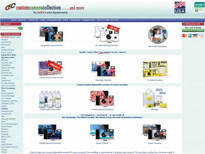 customcameracollection.com snapshot