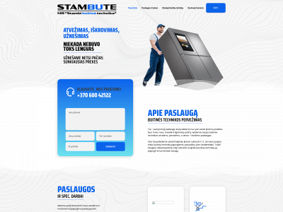 stambute.lt snapshot