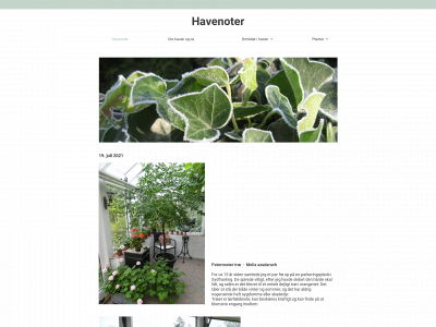 havenoter.dk snapshot