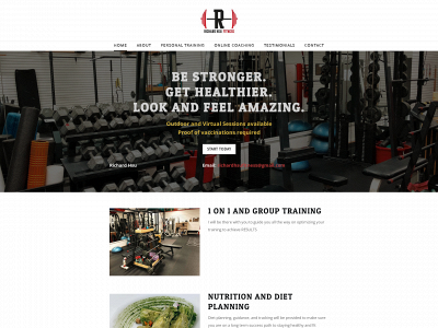 www.richardhsufitness.com snapshot