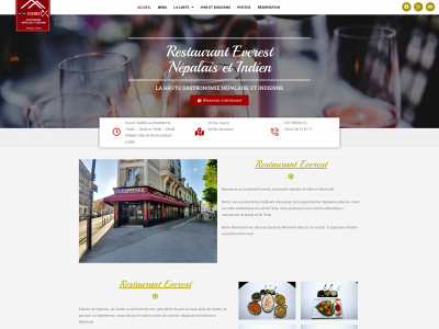 restaurant-everest.com snapshot