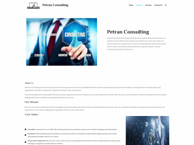 petranconsulting.com snapshot