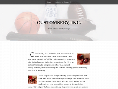 customservcasings.com snapshot