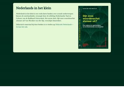 nederlandsinhetklein.nl snapshot
