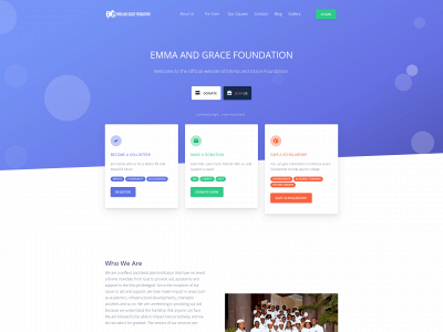 emmaandgracefoundation.org snapshot