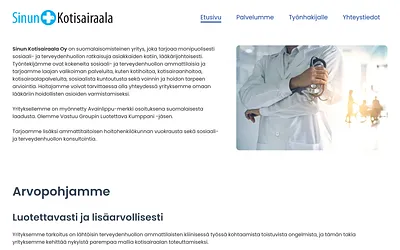 kotisairaalasi.fi snapshot