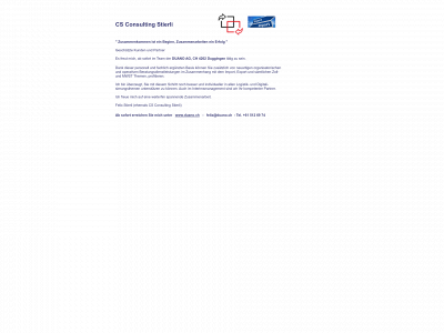 cs-team.ch snapshot