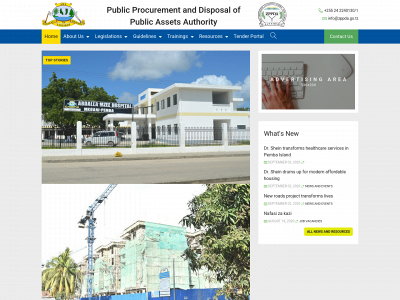 zppda.go.tz snapshot