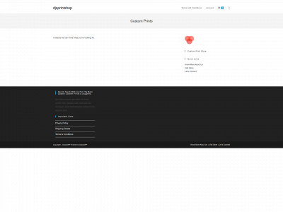 djsprintshop.com snapshot