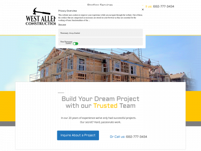 westallenconstruction.com snapshot