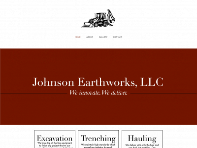 johnsonearthworks.com snapshot