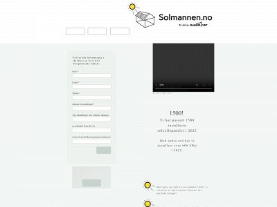 solmannen.no snapshot