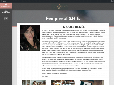 fempireofshe.com snapshot