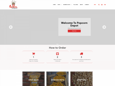 popcorndepot.com snapshot