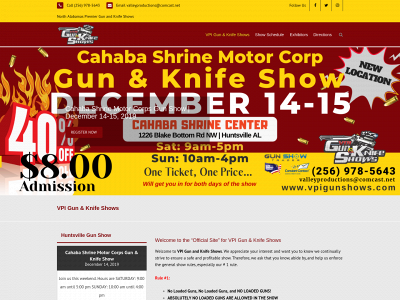 vpigunshows.com snapshot