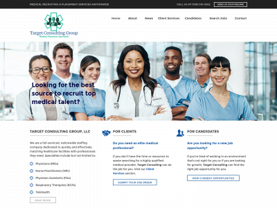targetconsulting.com snapshot