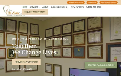 www.periodonticsandimplants.com snapshot