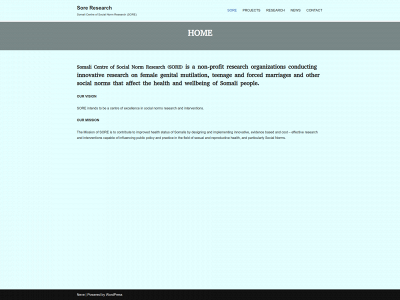 sore-research.com snapshot