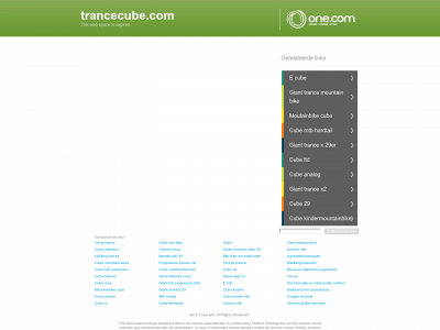trancecube.com snapshot