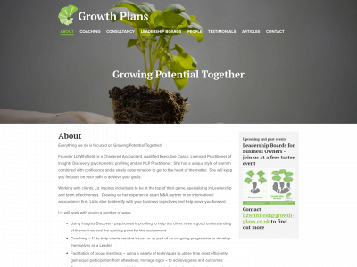 growth-plans.co.uk snapshot