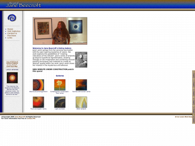 janebeecroft.co.uk snapshot
