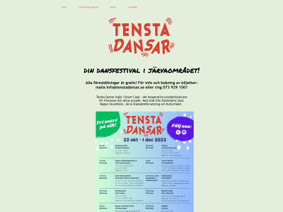 tenstadansar.se snapshot