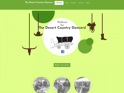 thedesertcountrydancers.be snapshot