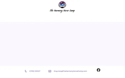 theharmonyhorsecamp.com snapshot
