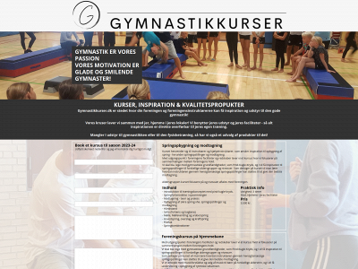 gymnastikkurser.dk snapshot