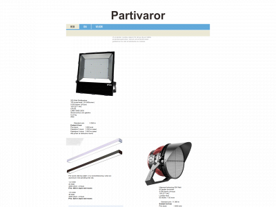 partivaror.se snapshot