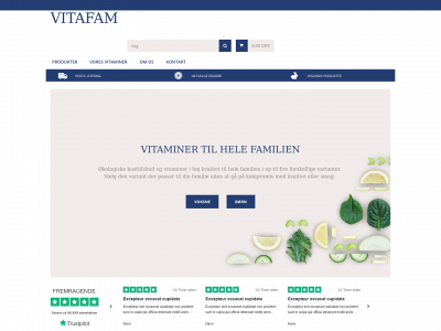 vitafam.dk snapshot