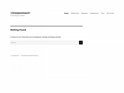 corporonect.com snapshot