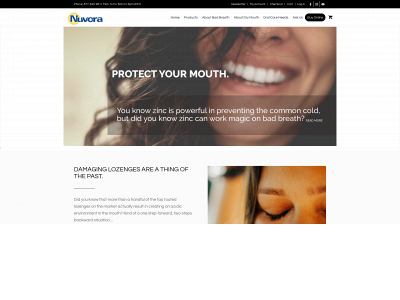 nuvorainc.com snapshot