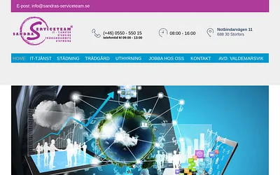 sandras-serviceteam.se snapshot