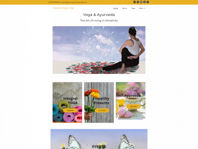 yolandeintegralyoga.com snapshot