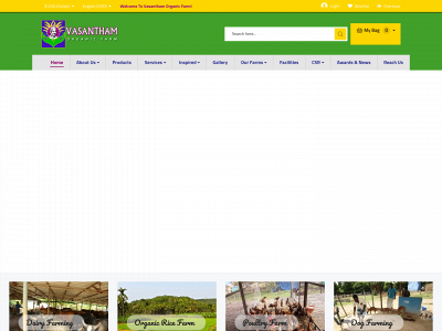 vasanthamorganic.com snapshot