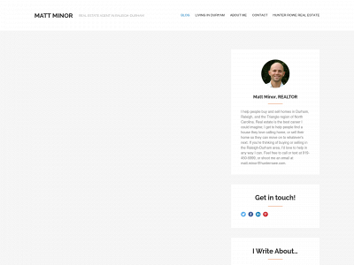 mattminorrealestate.com snapshot