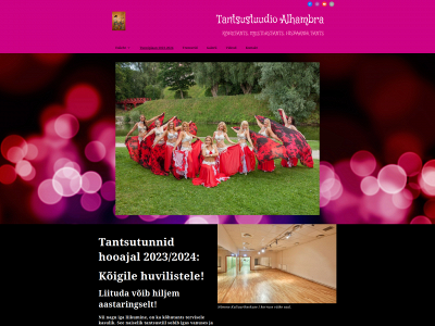 tantsustuudioalhambra.com snapshot