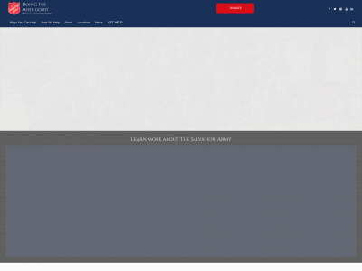 www.salvationarmynca.org snapshot