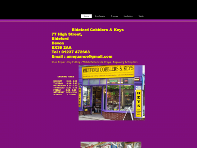 bidefordcobblers.com snapshot