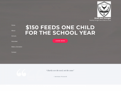 shallnothunger.org snapshot
