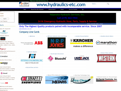 hydraulics-etc.com snapshot
