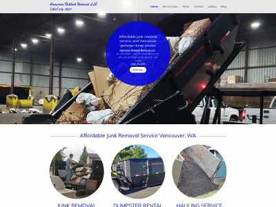 hanumanrubbishremovalllc.co snapshot