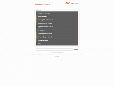 josemanuelorizaba.com snapshot