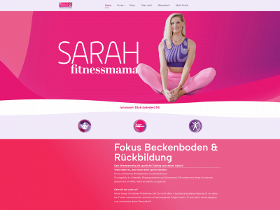 sarahfitnessmama.de snapshot