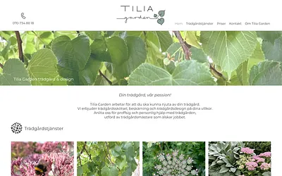 tiliagarden.se snapshot