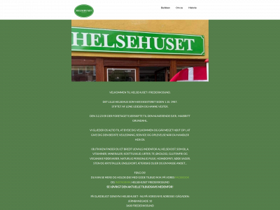 helsehusetfrederikssund.dk snapshot