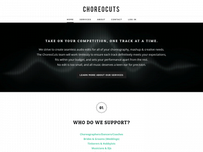 www.choreocuts.com snapshot