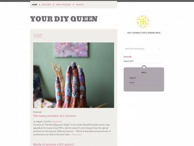 yourdiyqueen.com snapshot
